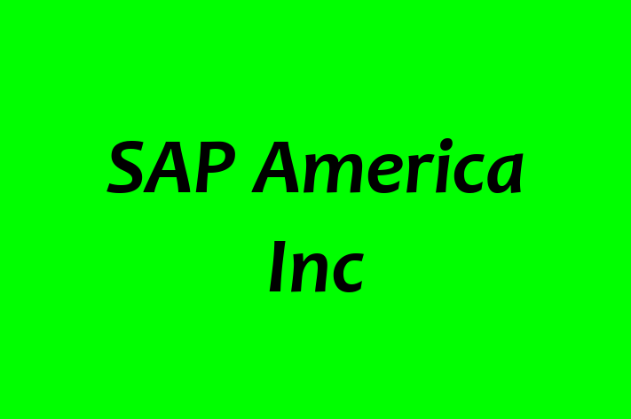 Software Engineering Company SAP America Inc