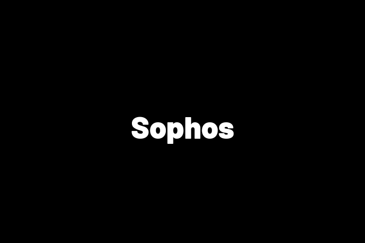 Technology Solutions Firm Sophos