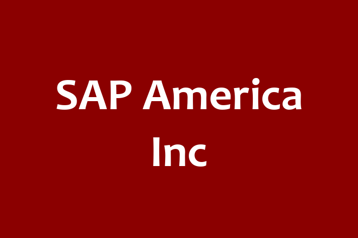 IT Company SAP America Inc