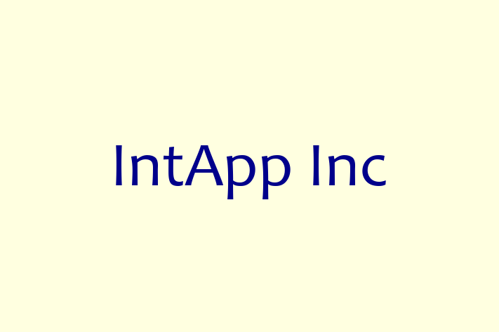 Software Development Company IntApp Inc