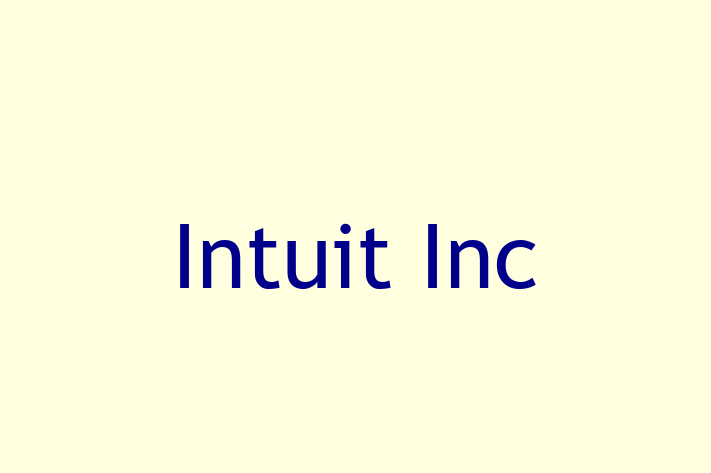 Software Development Firm Intuit Inc