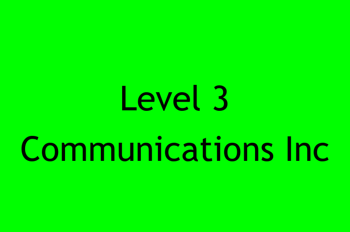 Software Firm Level 3 Communications Inc