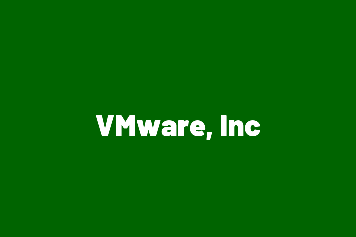 Software Consultancy VMware Inc