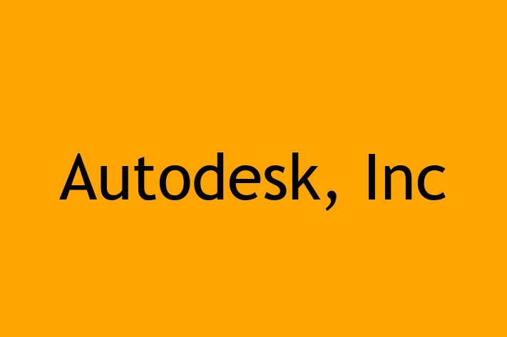 Software Solutions Provider Autodesk Inc