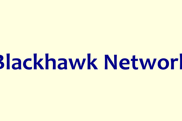 Software Services Company Blackhawk Network