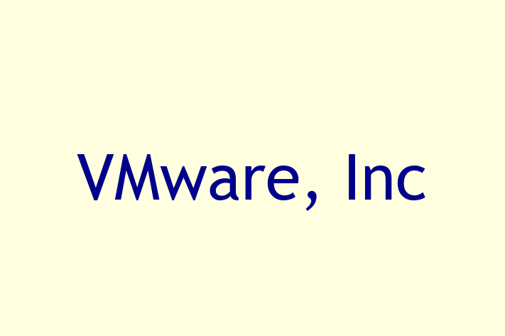 Digital Solutions Provider VMware Inc