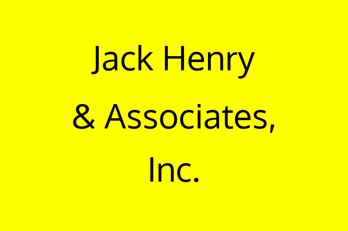 Technology Solutions Firm Jack Henry Associates Inc.