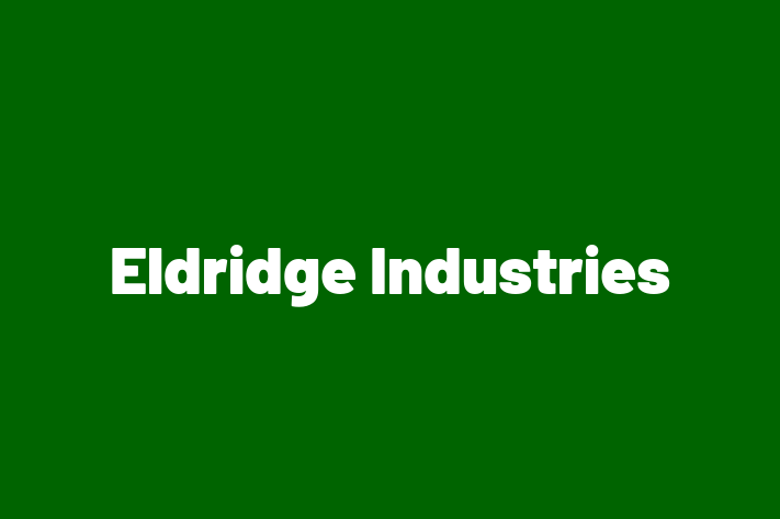 Employee Relations Eldridge Industries