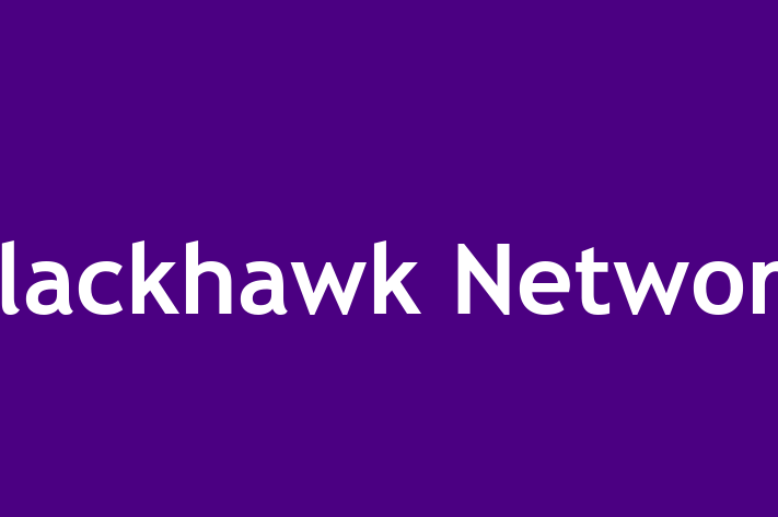 Technology Solutions Firm Blackhawk Network