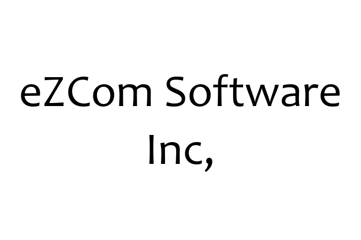 Software Development Firm eZCom Software Inc