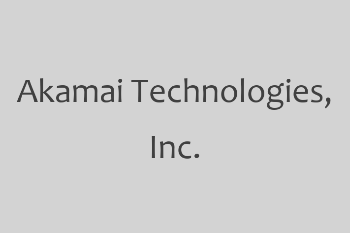 Tech Solutions Company Akamai Technologies Inc.