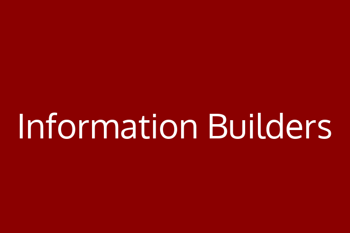 Technology Company Information Builders