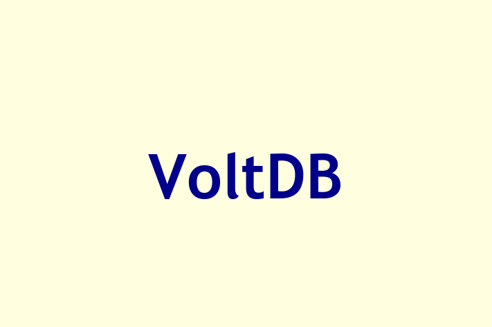 Tech Firm VoltDB