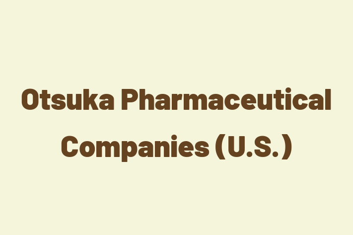 HR Administration Otsuka Pharmaceutical Companies U.S.