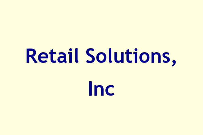 Tech Solutions Company Retail Solutions Inc