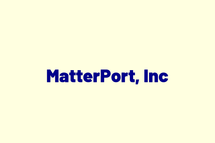 Software Services Company MatterPort Inc