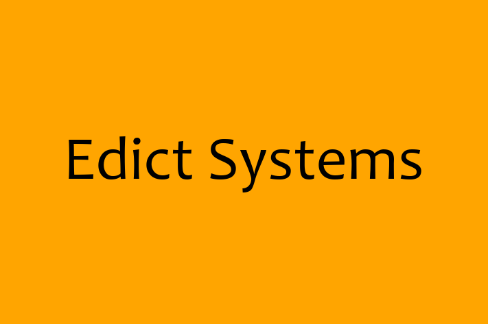 Software Development Company Edict Systems