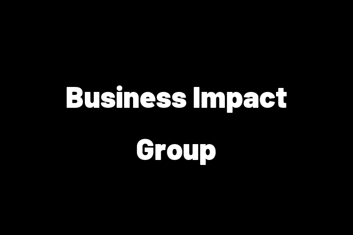 Software Firm Business Impact Group