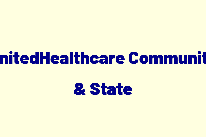 Workforce Management UnitedHealthcare Community  State