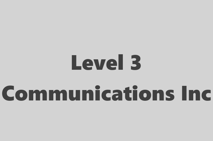 Software Engineering Company Level 3 Communications Inc