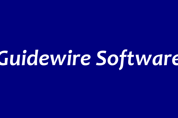 IT Company Guidewire Software