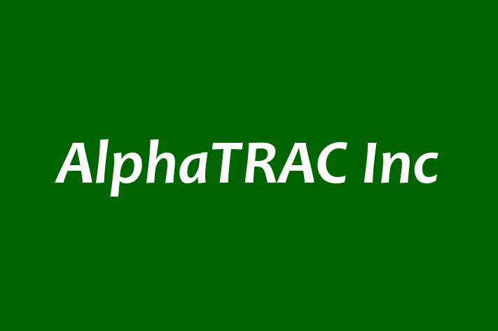 Software Services Company AlphaTRAC Inc