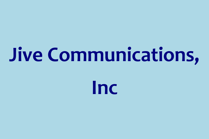 Software Solutions Provider Jive Communications Inc