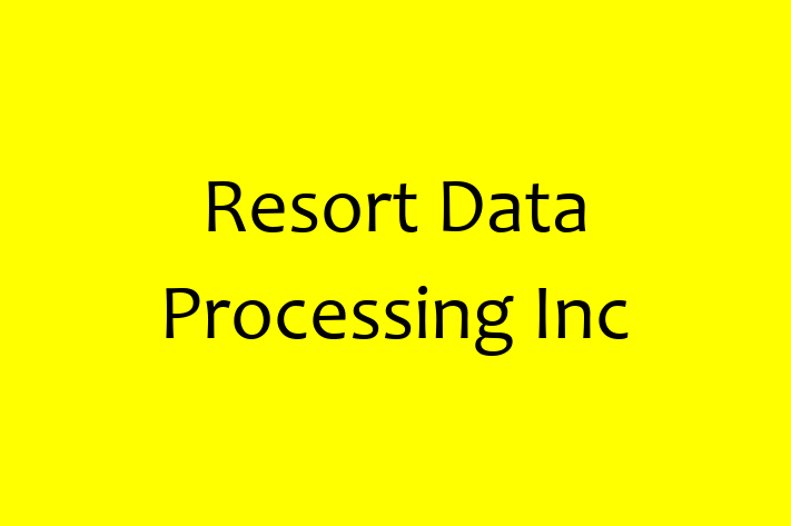 Technology Solutions Firm Resort Data Processing Inc