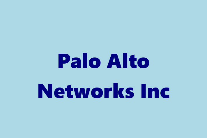 IT Company Palo Alto Networks Inc