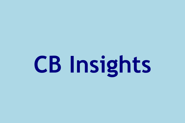 Software Solutions Provider CB Insights