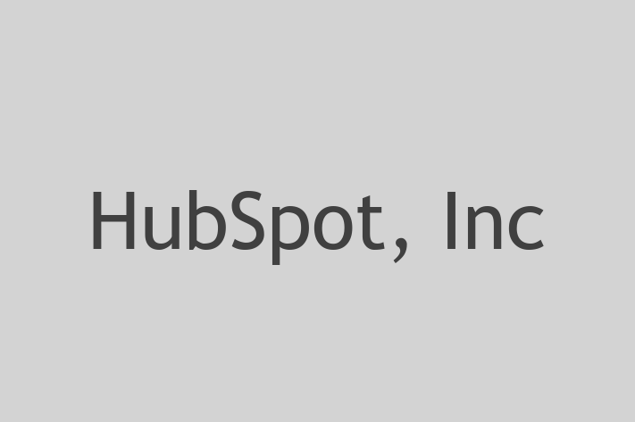 Technology Company HubSpot Inc