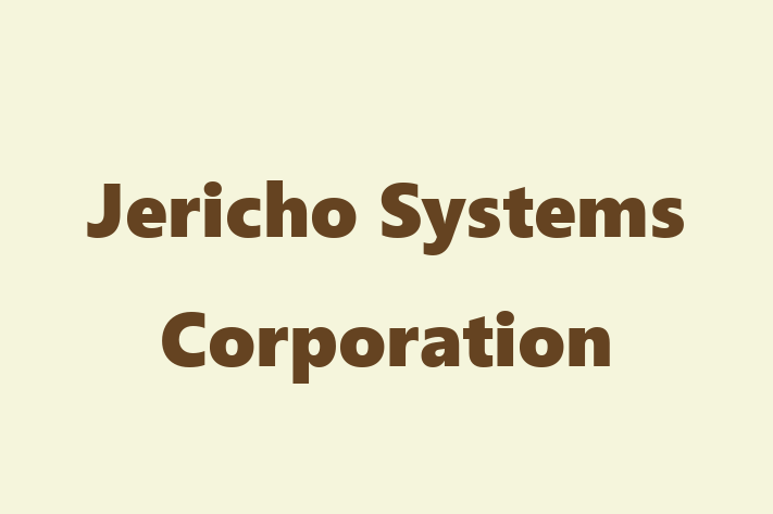 Technology Solutions Firm Jericho Systems Corporation