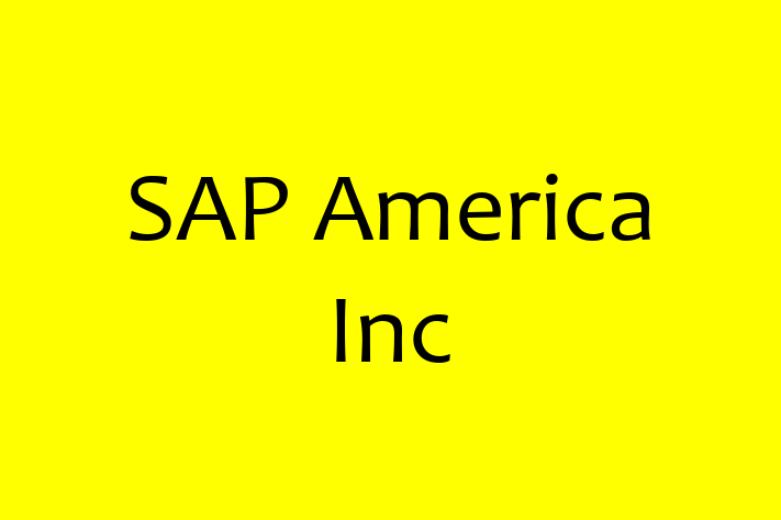 Software Development Firm SAP America Inc