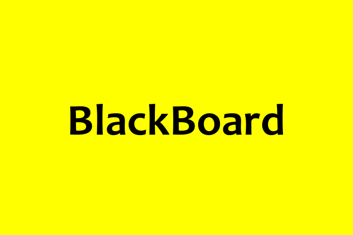 Software Solutions Provider BlackBoard