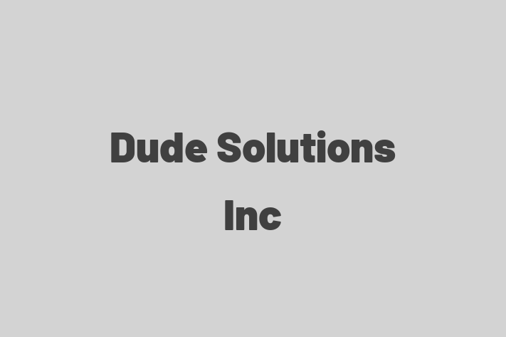 Application Development Company Dude Solutions Inc