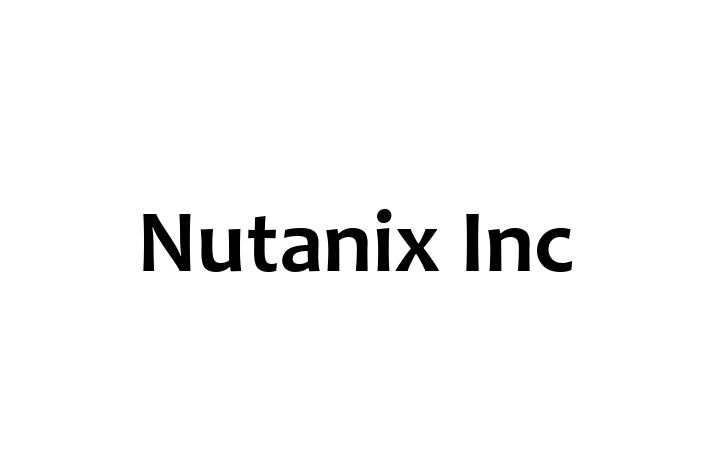 Software Development Company Nutanix Inc