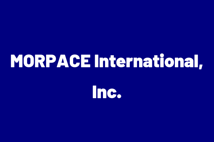 Software Engineering Company MORPACE International Inc.