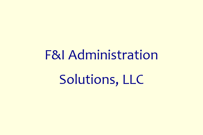 Software Firm FI Administration Solutions LLC