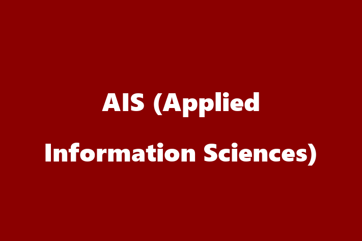 Technology Company AIS Applied Information Sciences