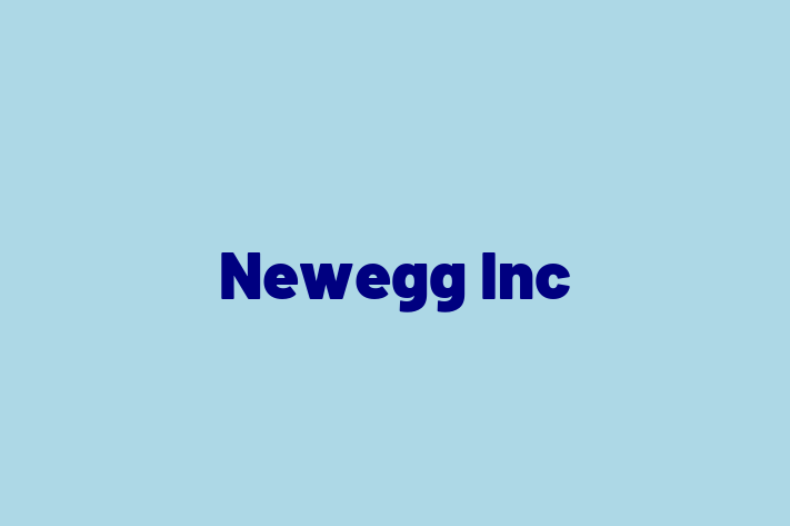 Application Development Company Newegg Inc