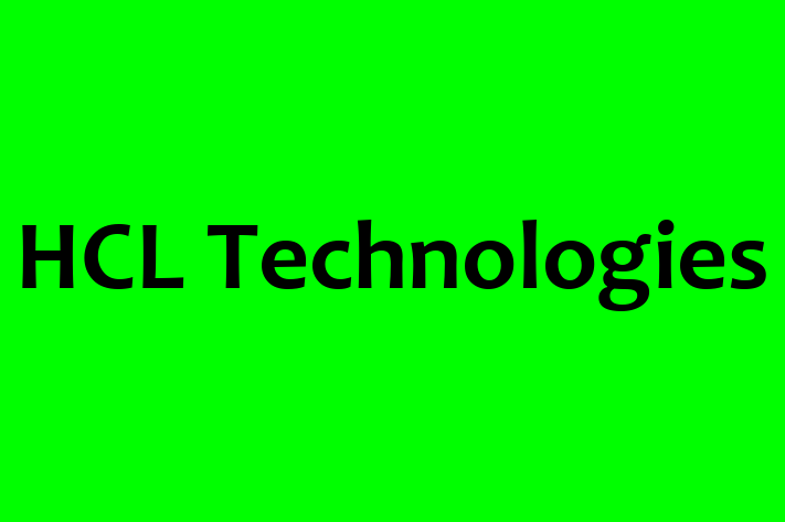 Tech Solutions Company HCL Technologies