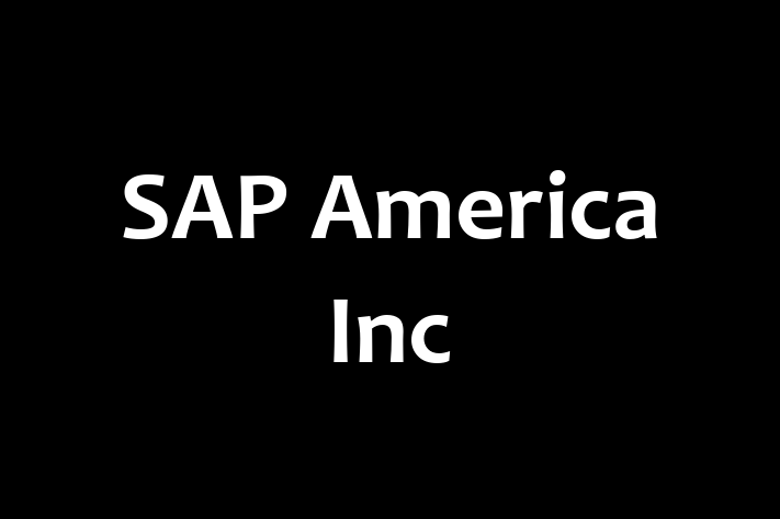 Technology Solutions Firm SAP America Inc