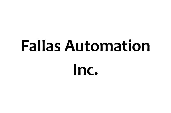 Application Development Company Fallas Automation Inc.