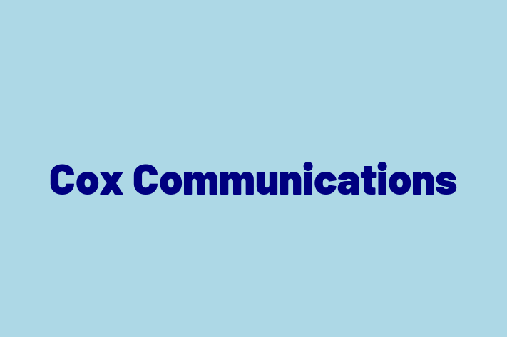 Technology Company Cox Communications