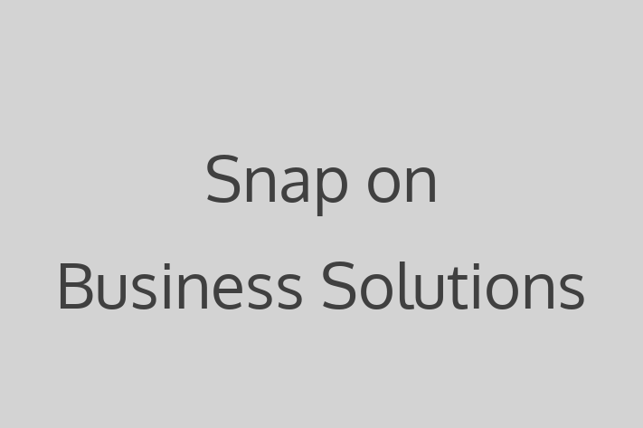 Application Development Company Snap on Business Solutions