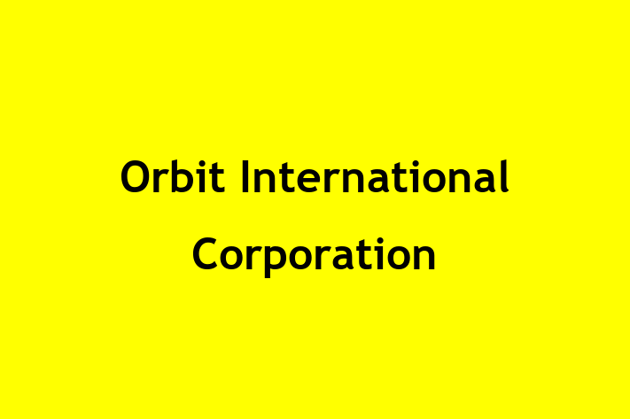 Personnel Management Orbit International Corporation