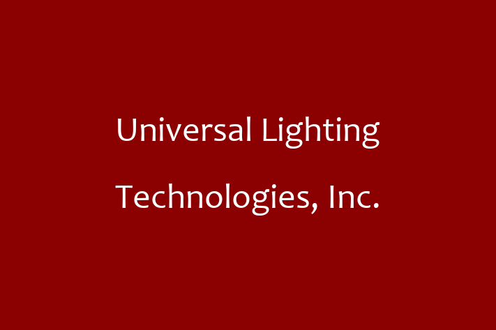 Technology Company Universal Lighting Technologies Inc.