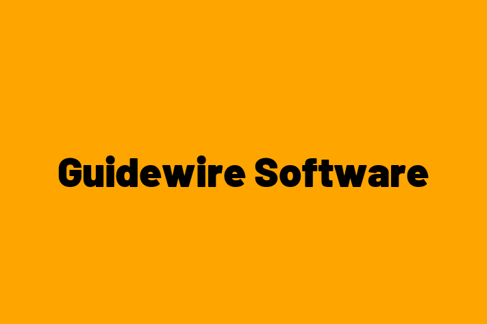 Software House Guidewire Software