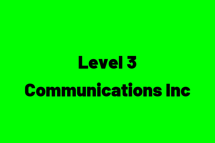 Technology Company Level 3 Communications Inc