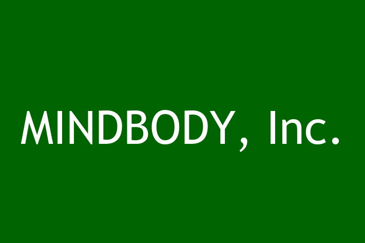 Software Solutions Provider MINDBODY Inc.